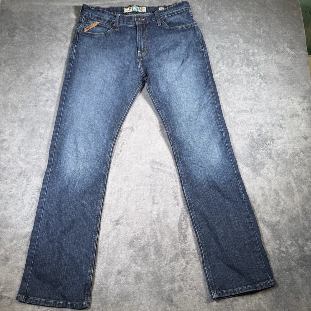 Ariat Legacy M7 Slim Fit Straight Leg Jeans Dark Wash Men's Size 35/34